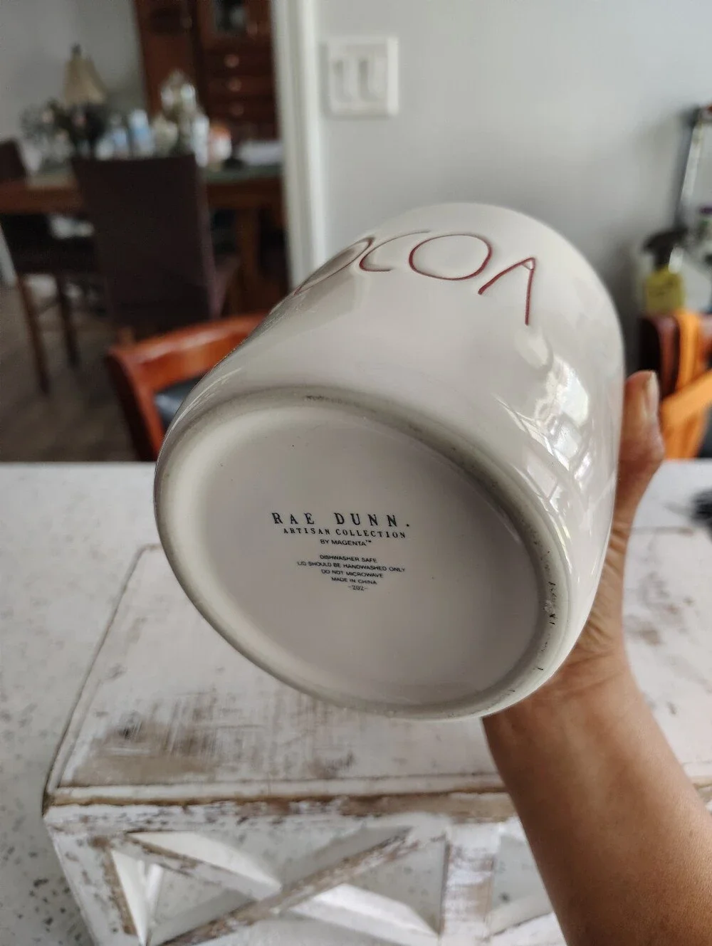 Rae Dunn Cocoa Canister